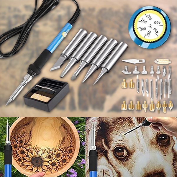 Profesionalni set za pirografiju drva (45-dijelni) | PYROPEN