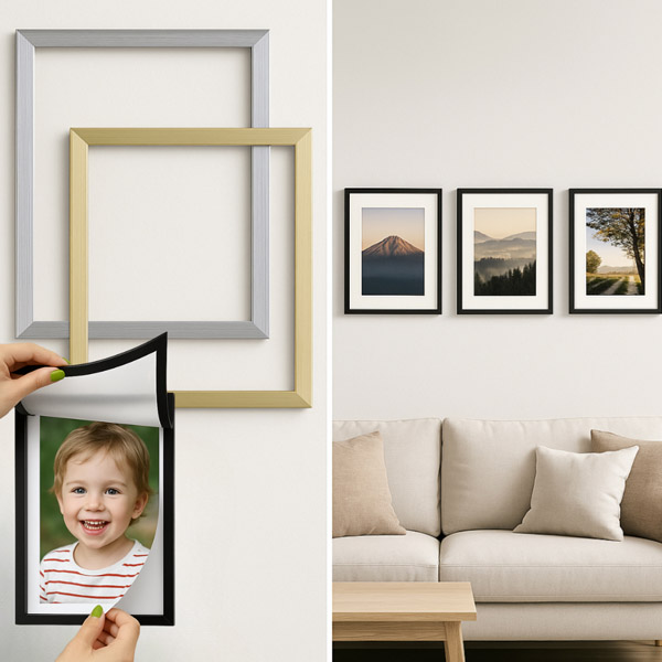 Magnetni okvir za fotografije - set od 5 | FRAMEMAG