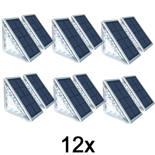 6x Vodootporna solarna lampa (2 kom) | LUMOSTEP